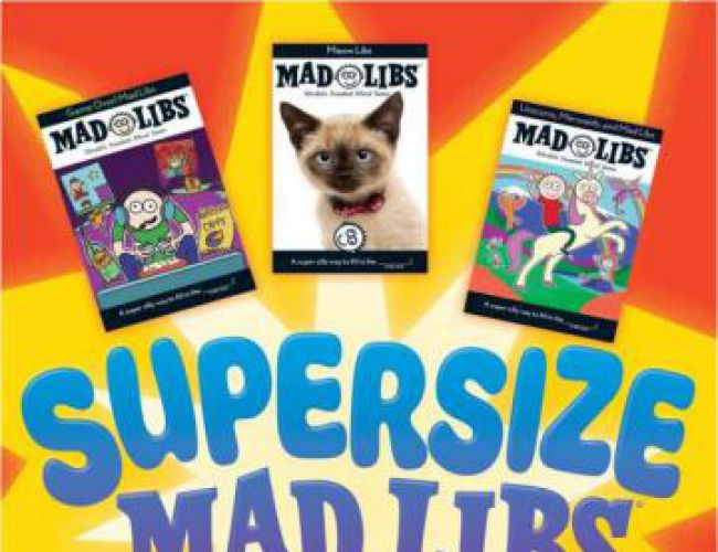 SUPERSIZE MAD LIBS (5 MAD LIBS COLLECTIONS IN ONE LARGE SIZE BOOK)
