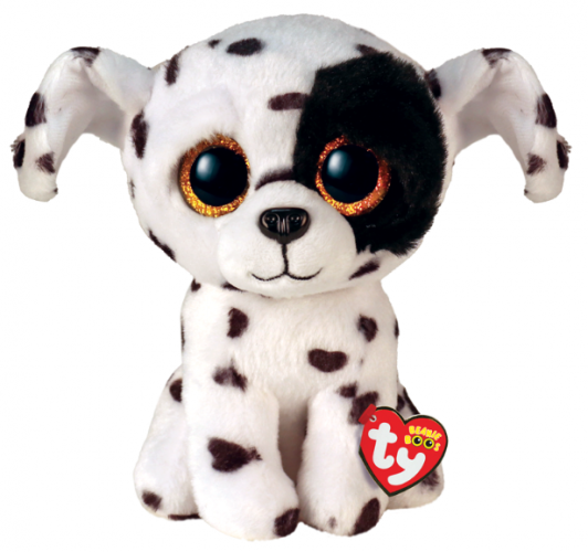 TY BEANIE BOOS REG - LUTHER DALMATION