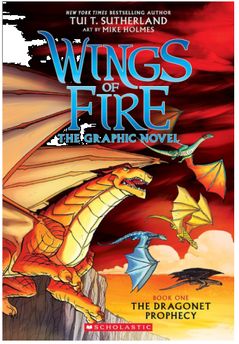 WINGS OF FIRE GRAPHIC NOVEL BOOK 1- THE DRAGONET PROPHECY