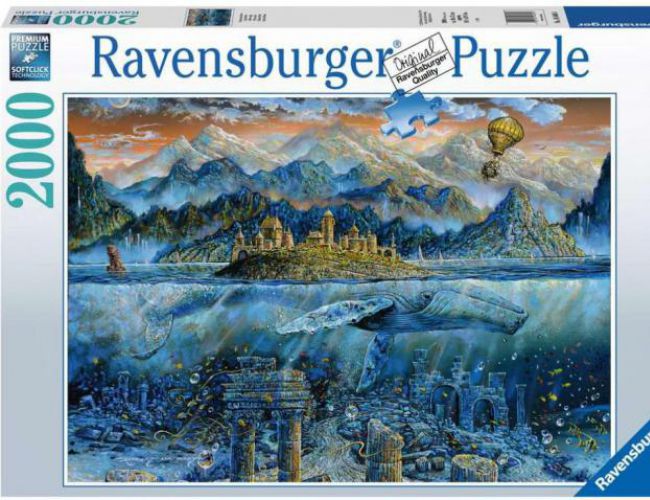 RAVENSBURGER 2000 PC PUZZLE WISDOM WHALE