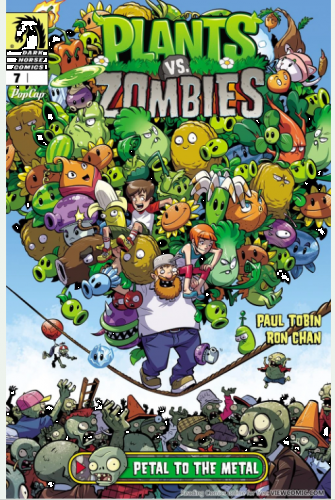 PLANTS VS ZOMBIES HC PETAL TO THE METAL