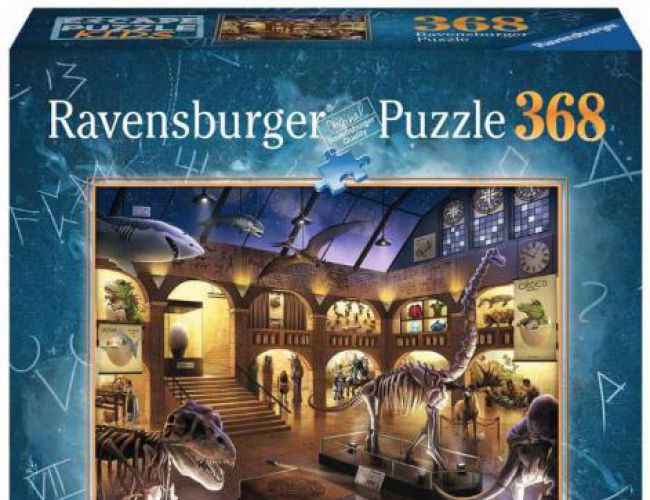 RAVENSBURGER ESCAPE PUZZLE KIDS 368PC - MUSEUM MYSTERIES