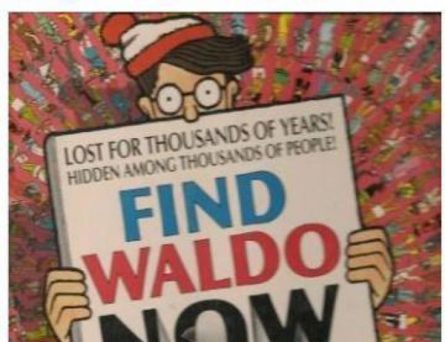 WHERE'S WALDO NOW?