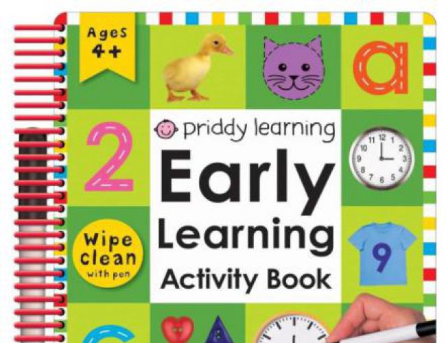 WIPE CLEAN EARLY LEARNING ACTIVITY BOOK