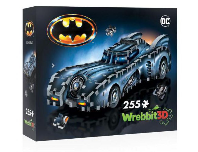 3D PUZZLE BATMAN: BATMOBILE