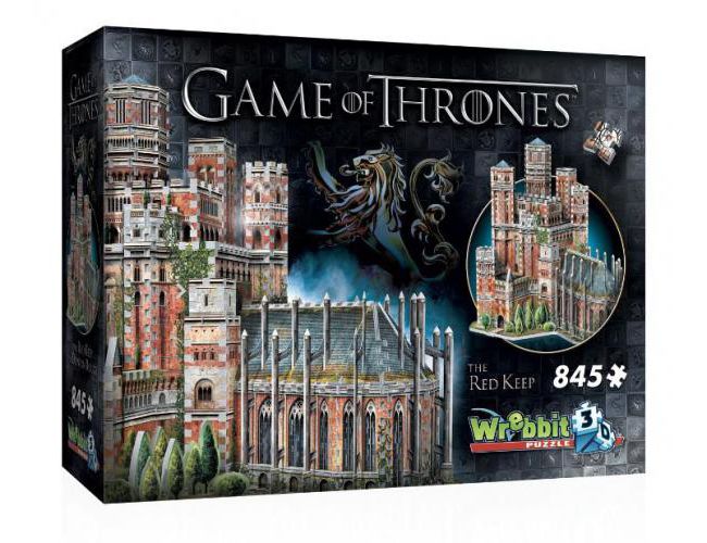 3D PUZZLE GAME OF THRONES: THE RED KEEP
