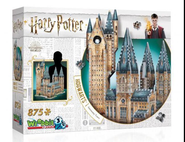 3D PUZZLE HARRY POTTER HOGWARTS: ASTRONOMY TOWER