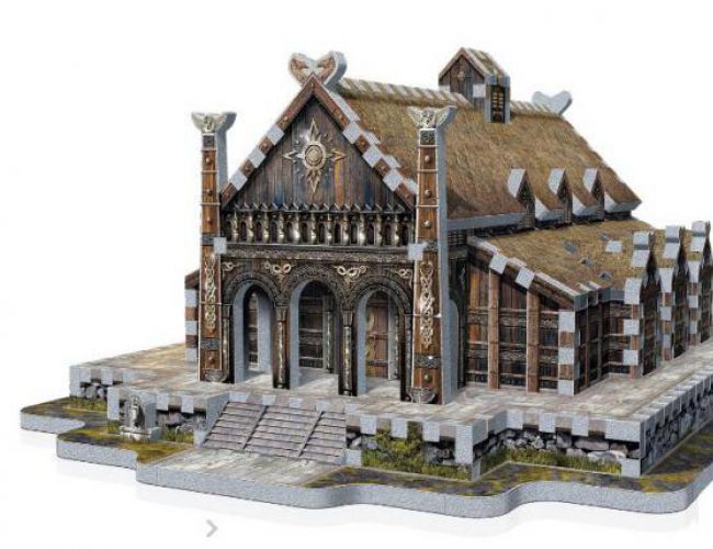 3D PUZZLE LORD OF THE RINGS: GOLDEN HALL - EDORAS