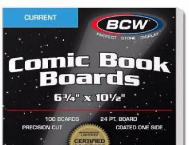 BCW CURRENT COMIC BOOK BOARDS