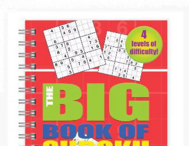 BIG BOOK OF SUDOKU RED