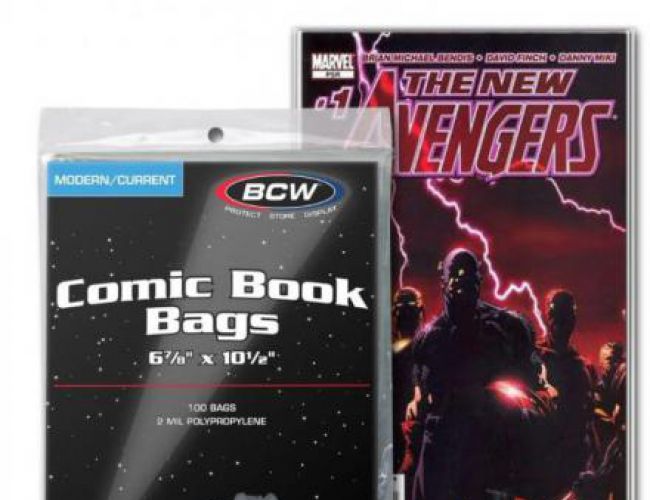 CURRENT SIZE COMIC BAGS