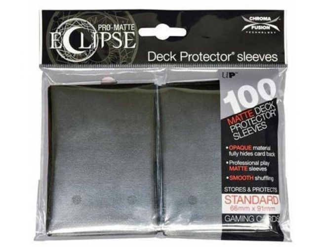 UP DP MATTE BLACK SLEEVES - 100 COUNT