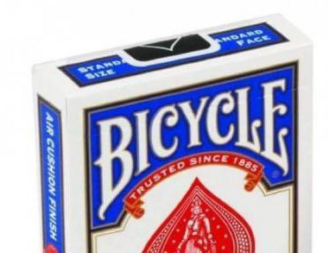 BICYCLE PLAYING CARDS (STANDARD DECK, RED OR BLUE ASSORTED)