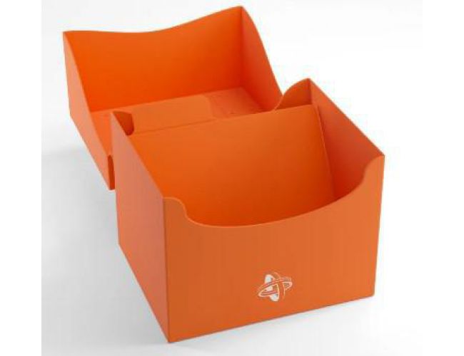 GAMEGENIC DECK BOX: SIDE HOLDER XL (100CT) ORANGE