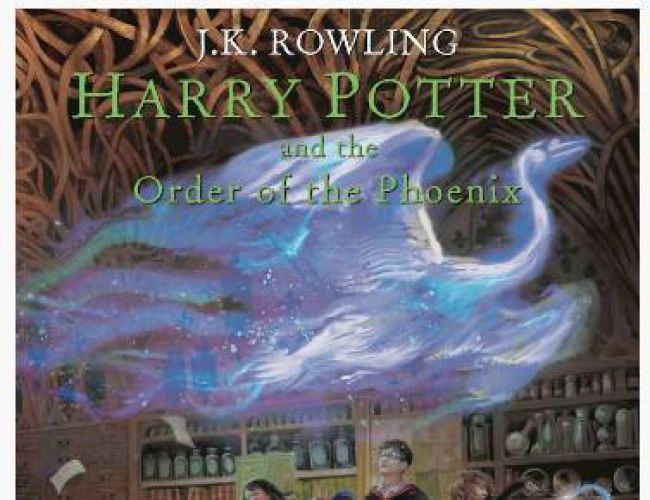 HARRY POTTER AND THE ORDER OF THE PHOENIX ILLUSTRATED EDITION