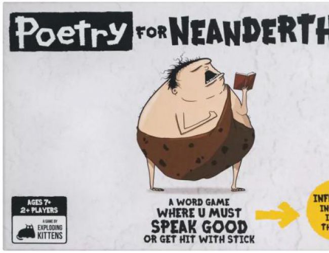 POETRY FOR NEANDERTHALS
