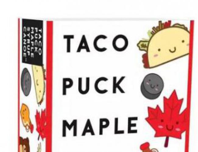 TACO PUCK MAPLE SYRUP CANOE (CARDS)