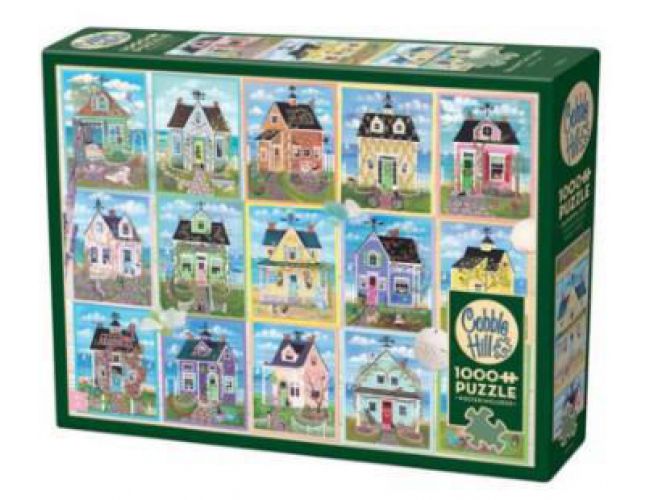 COBBLE HILL 1000 PCS SEASIDE COTTAGES