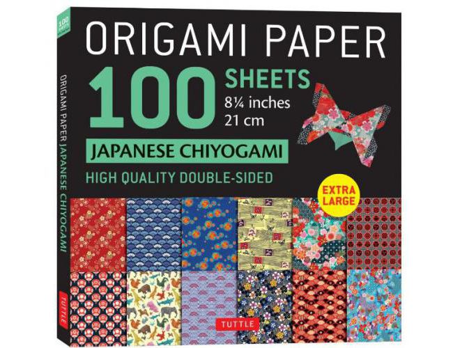 ORIGAMI 100 SHEETS - JAPANESE CHIYOGAMI