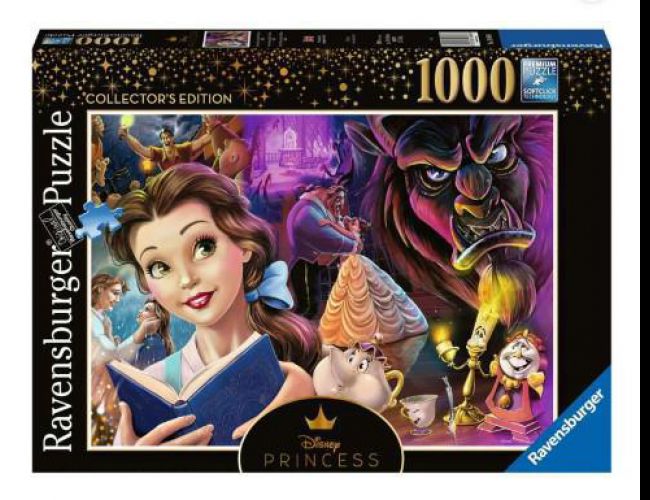 RAVENSBURGER PUZZLE 1000 PCS - DISNEY PRINCESS COLLECTORS EDITION BELLE