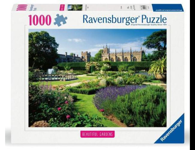 RAVENSBURGER PUZZLE 1000: QUEEN'S GARDEN - CLEARANCE (WAS $27.99)