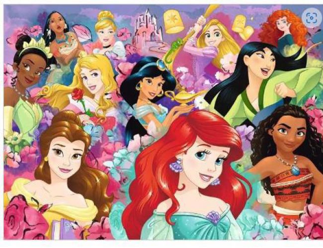 RAVENSBURGER PUZZLE 150 PCS XXL - DISNEY PRINCESS: TIME TO SPARKLE