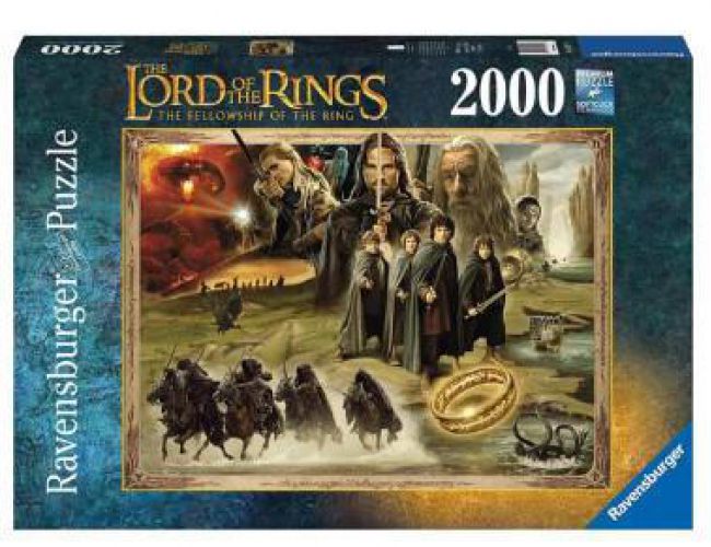 RAVENSBURGER PUZZLE 2000 PCS - LORD OF THE RINGS FELLOWSHIP