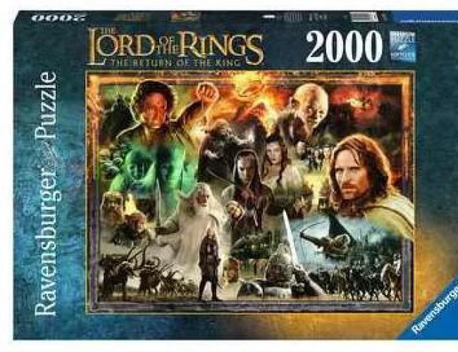 RAVENSBURGER 2000 PCS LORD OF THE RINGS RETURN OF THE KING