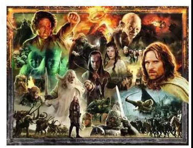 RAVENSBURGER PUZZLE 2000 PCS - LORD OF THE RINGS RETURN OF THE KING