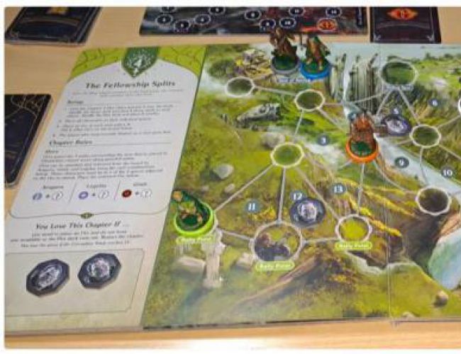 LORD OF THE RINGS ADVENTURE BOOK GAME