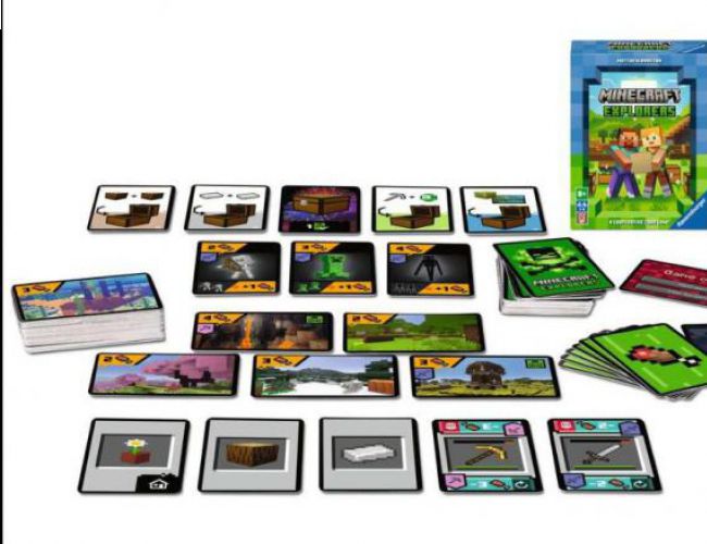 MINECRAFT EXPLORERS CARD GAME