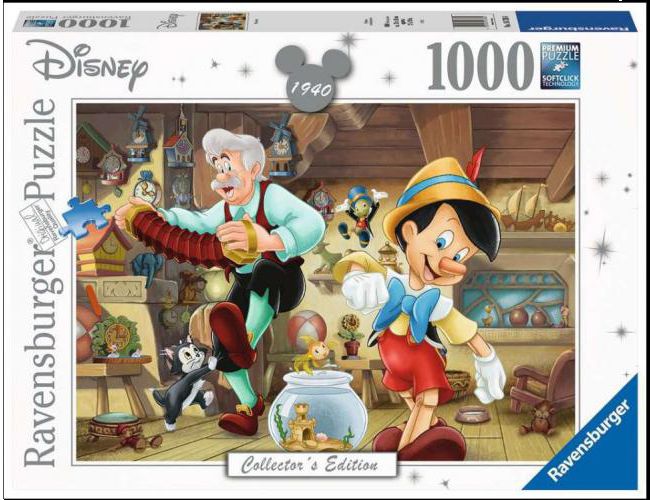 RAVENSBURGER 1000 PINOCCHIO COLLECTOR'S EDITION