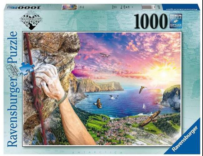 RAVENSBURGER 1000PC PUZZLE ROCK CLIMBING