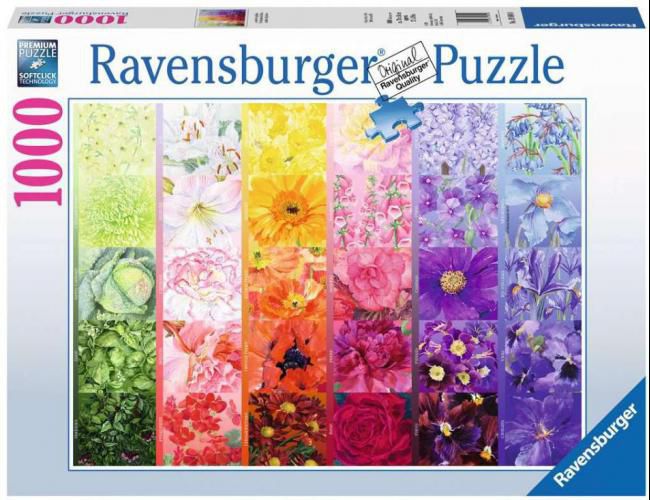 RAVENSBURGER 1000PC PUZZLE THE GARDENER'S PALETTE