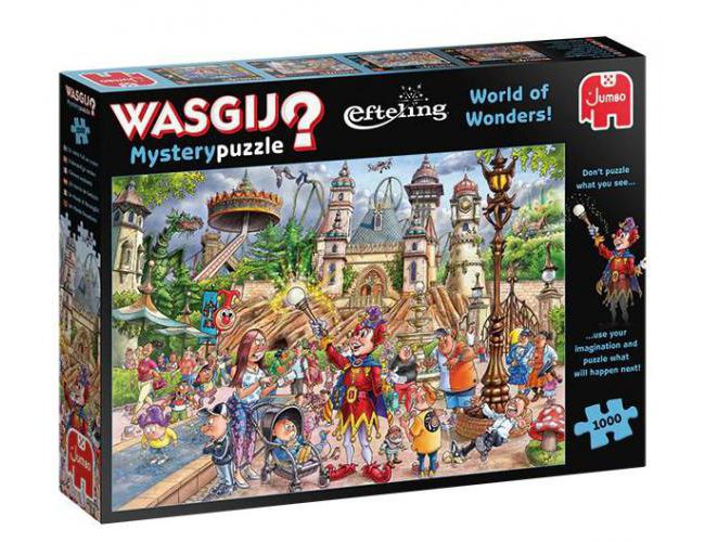 1000pc WASGIJ? MYSTERY EFTELING - WORLD OF WONDERS!