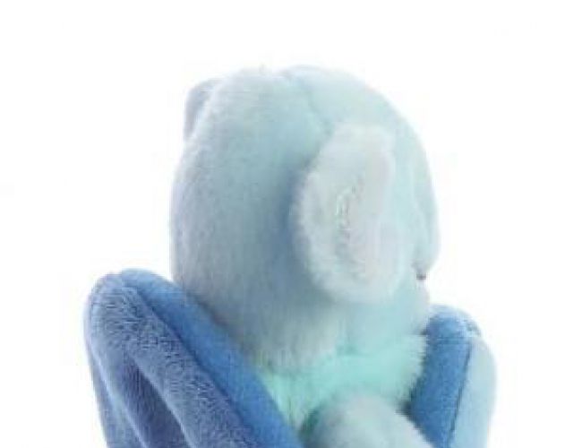 AURORA POCKET PEEKERS - GRIBBLE GOBLIN BLUE (RATTLE & CRINKLE TOY)