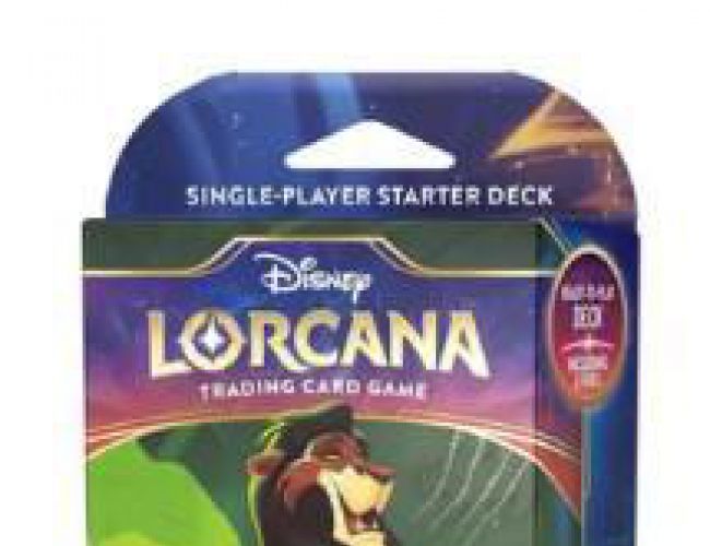 LORCANA SHIMMERING SKIES (SET 5) EMERALD/STEEL STARTER DECK