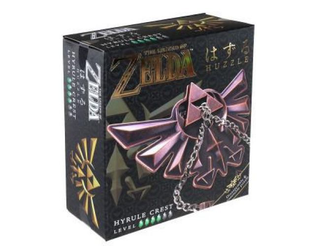 ZELDA HYRULE CREST HANAYAMA CAST METAL PUZZLE