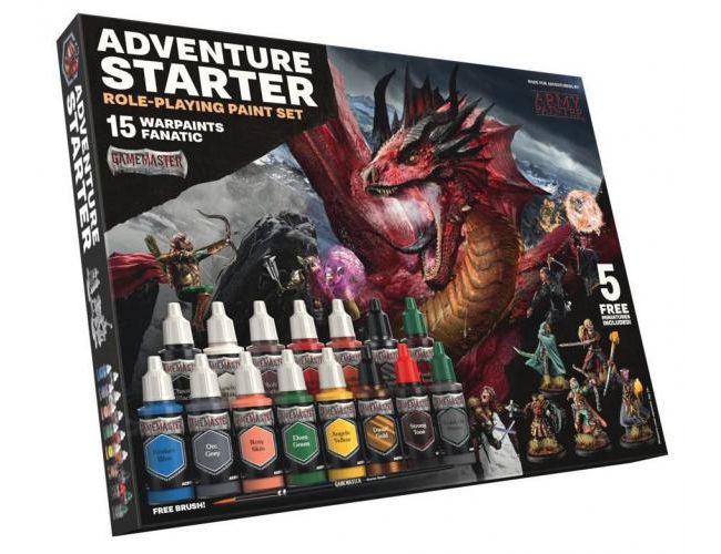 ADVENTURE STARTER ROLE-PLAYING PAINT SET