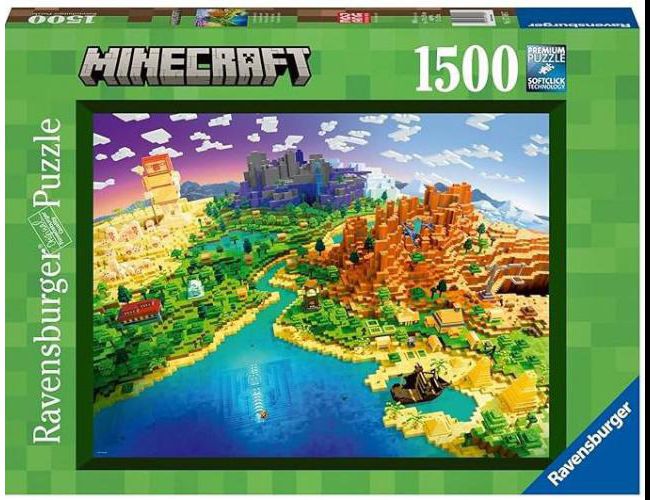 WORLD OF MINECRAFT 1500PC PUZZLE