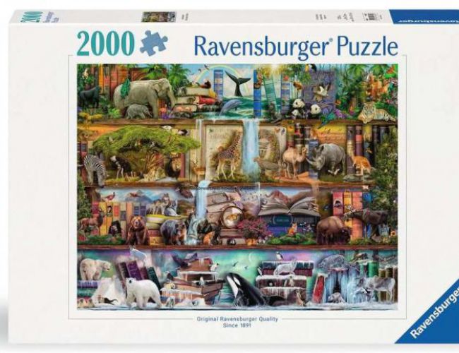 WILD ANIMAL KINGDOM 2000PC PUZZLE