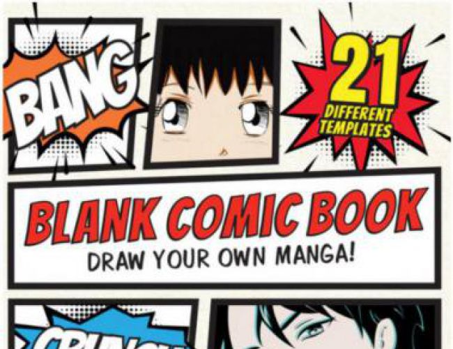 BLANK COMIC BOOK: DRAW YOUR OWN MANGA