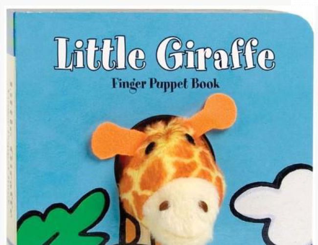 LITTLE GIRAFFE FINGER PUPPET BOOK