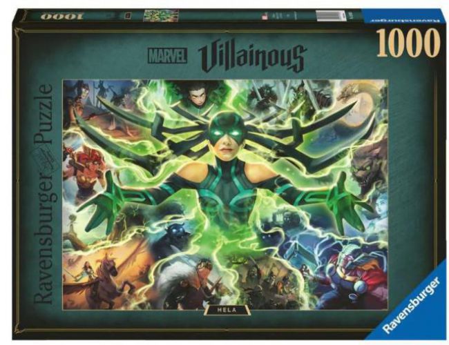 RAVENSBURGER PUZZLE 1000 MARVEL VILLAINOUS HELA