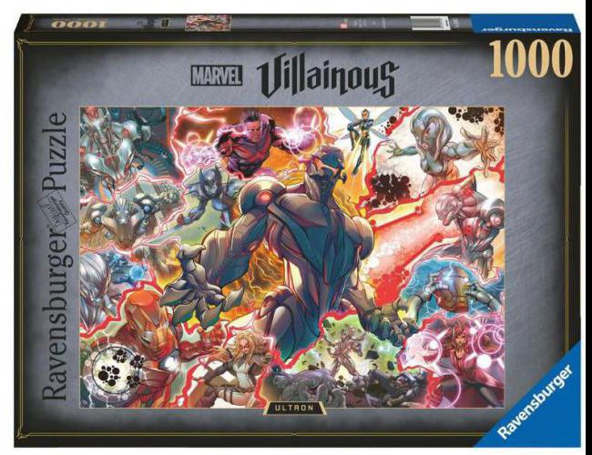 RAVENSBURGER PUZZLE 1000 MARVEL VILLAINOUS ULTRON