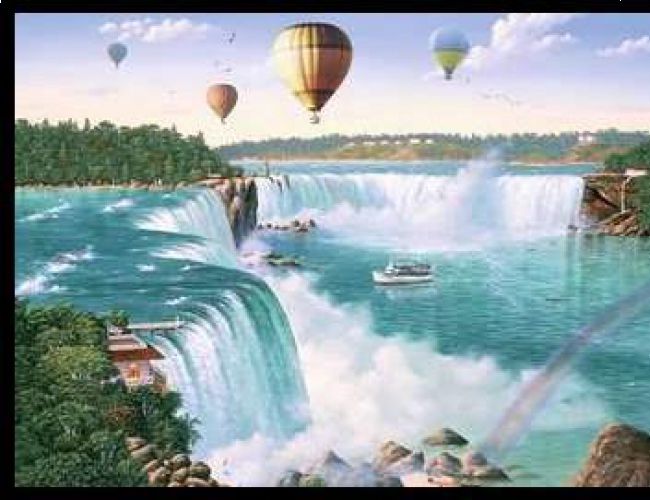 RAVENSBURGER PUZZLE 1000 PCS: NIAGARA FALLS