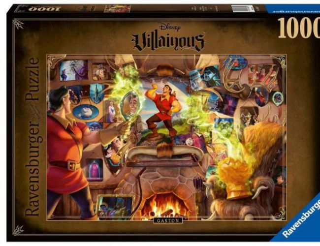 RAVENSBURGER PUZZLE 1000 VILLAINOUS GASTON