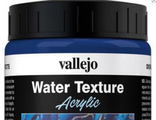 VALLEJO: DIORAMA TEXTURES ATLANTIC BLUE 200mL