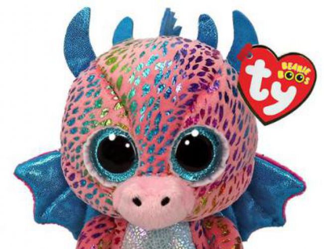 TY BEANIE BOO - FLINT DRAGON