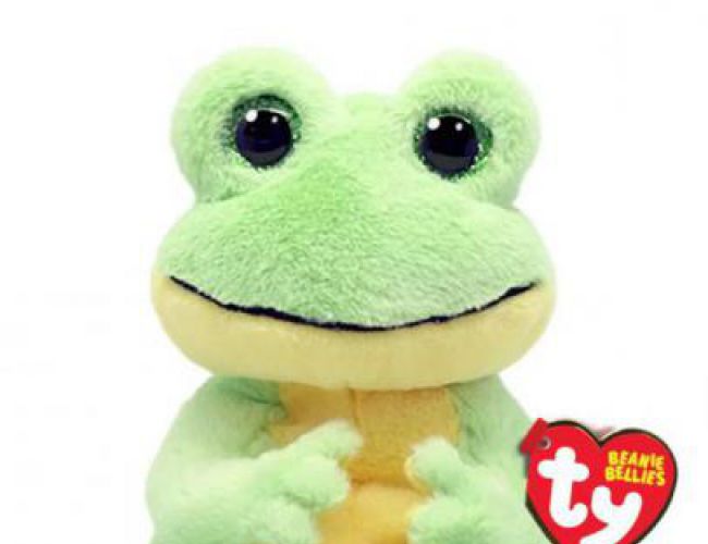 TY BEANIE BOOS - SNAPPER FROG(LARGE)